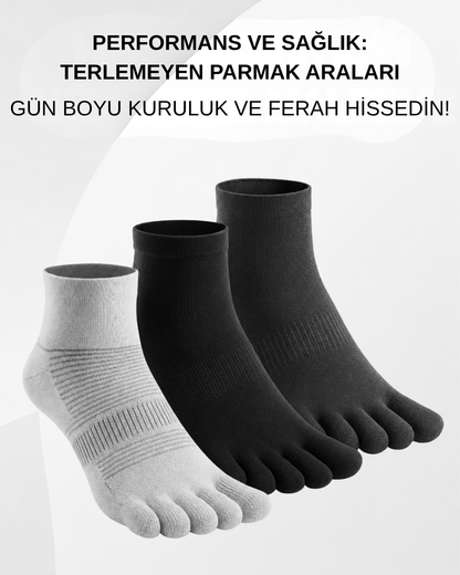 Mantar Önleyici Parmaklı Çorap